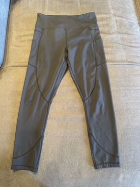 ZYIA Active Full Length Black Workout Leggings (8-10)